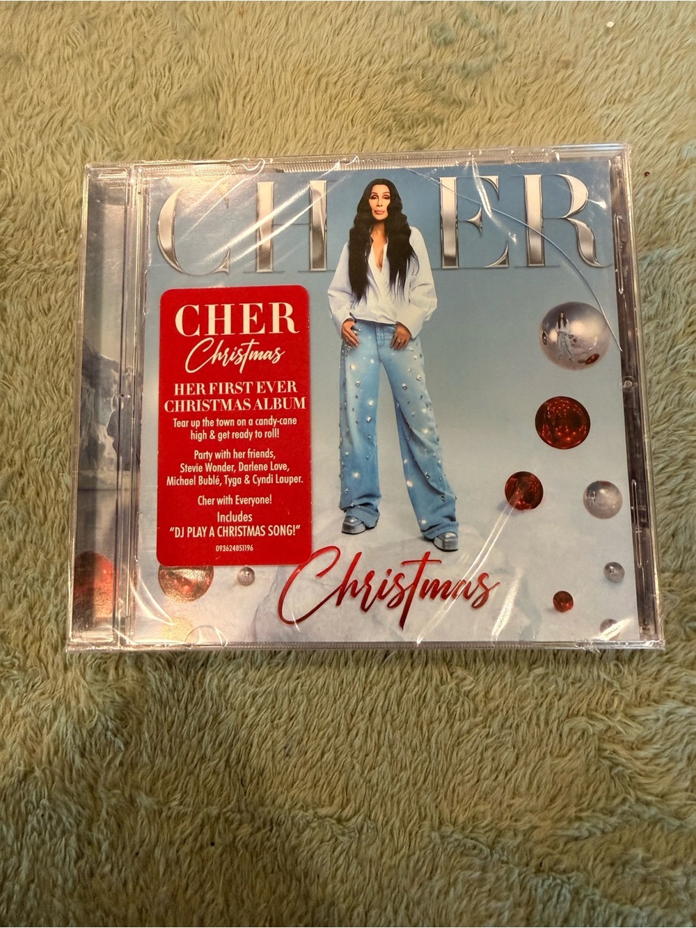 Cher Christmas CD 2023 Sealed New Holiday Album DJ Play A Christmas Song